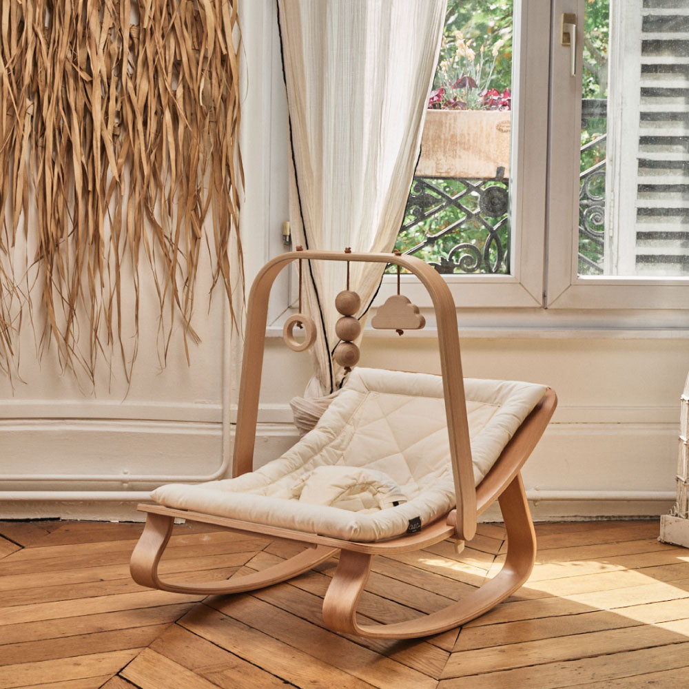 チャーリークレーン公式】 LEVO ベビーロッカー オーガニックホワイト