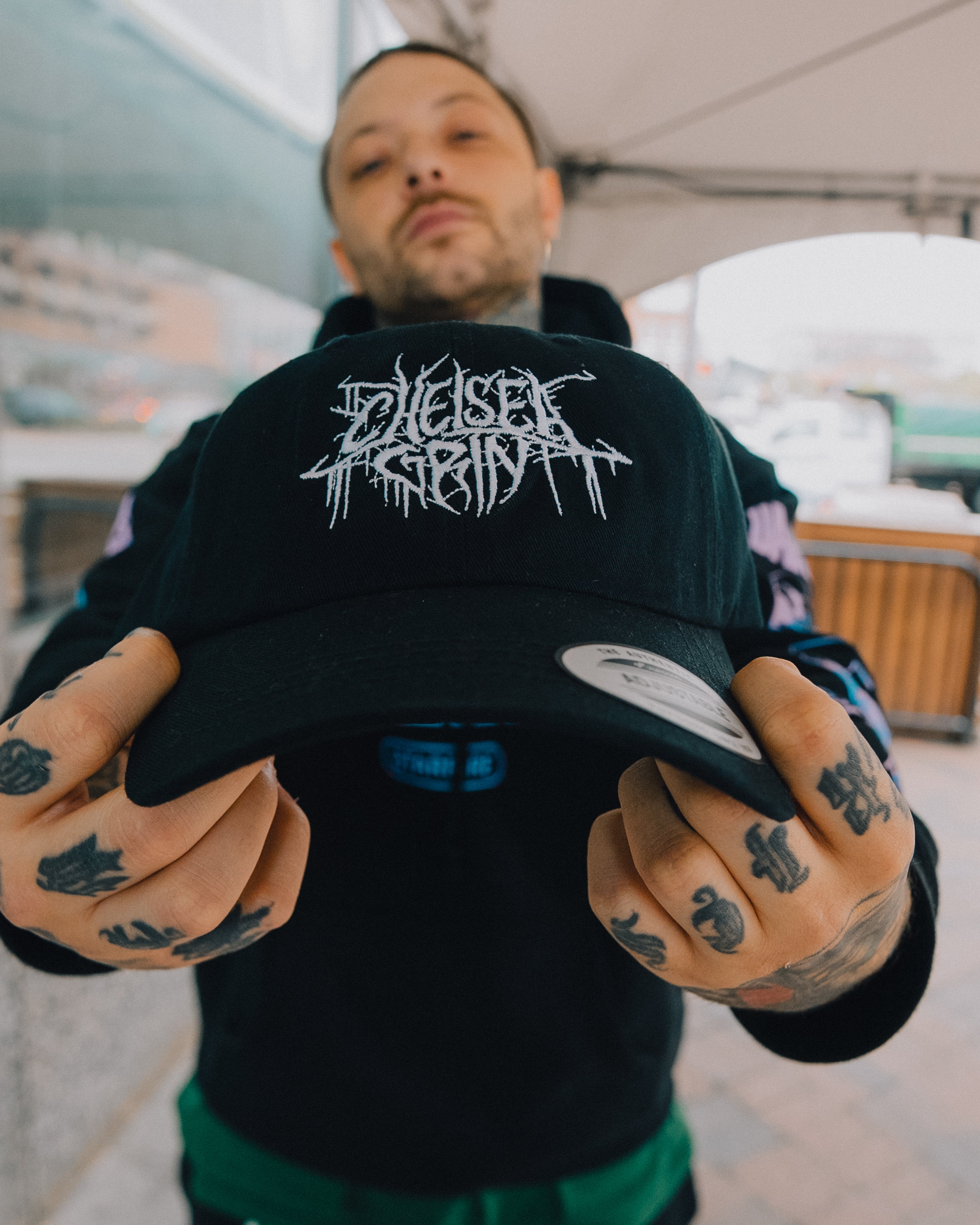 OG Logo Dad Hat (choose your own logo color!) – Chelsea Grin