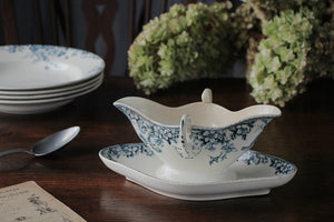 ショワジールロワ窯Wild Roseソーシエール フランスアンティーク食器