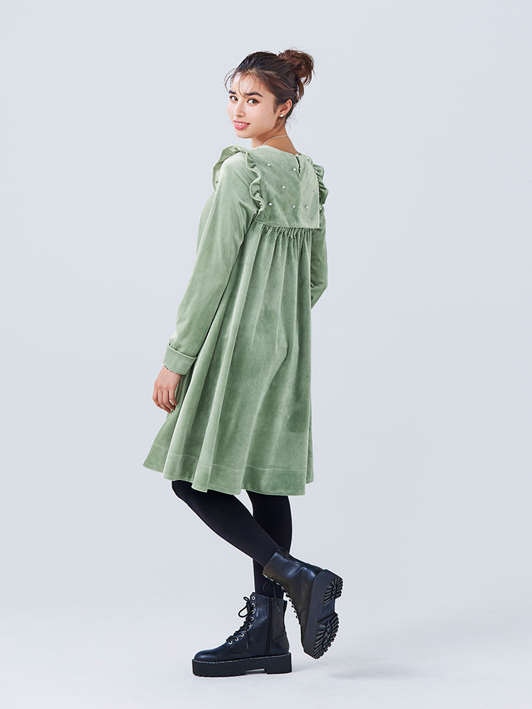 ベロアパールワンピース |【公式】Chestyオンラインショップ