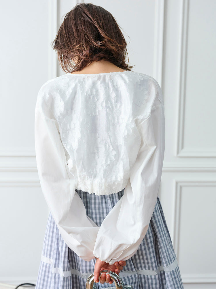 フリル×ジャガードジャケット＆ワンピース |【公式】Chestyオンライン