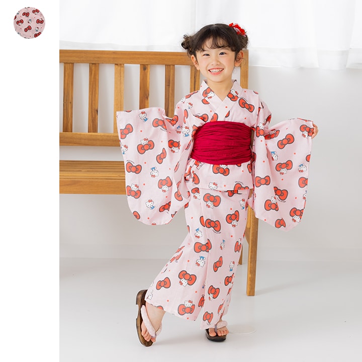 サンリオ〉ハローキティ/浴衣3点セット｜子供服・ベビー服の通販 chil2