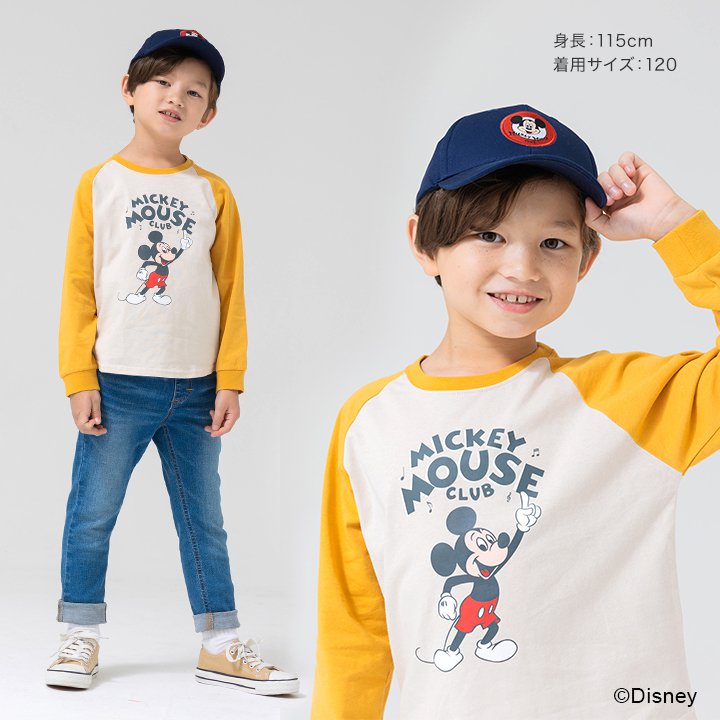 ディズニー〉ミッキーマウス/100周年Tシャツ｜子供服・ベビー服の通販