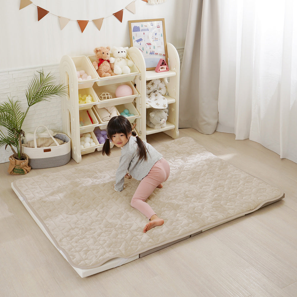 シームレスプレイマット専用カバー（フランネル） 160×120cm – ちゃい