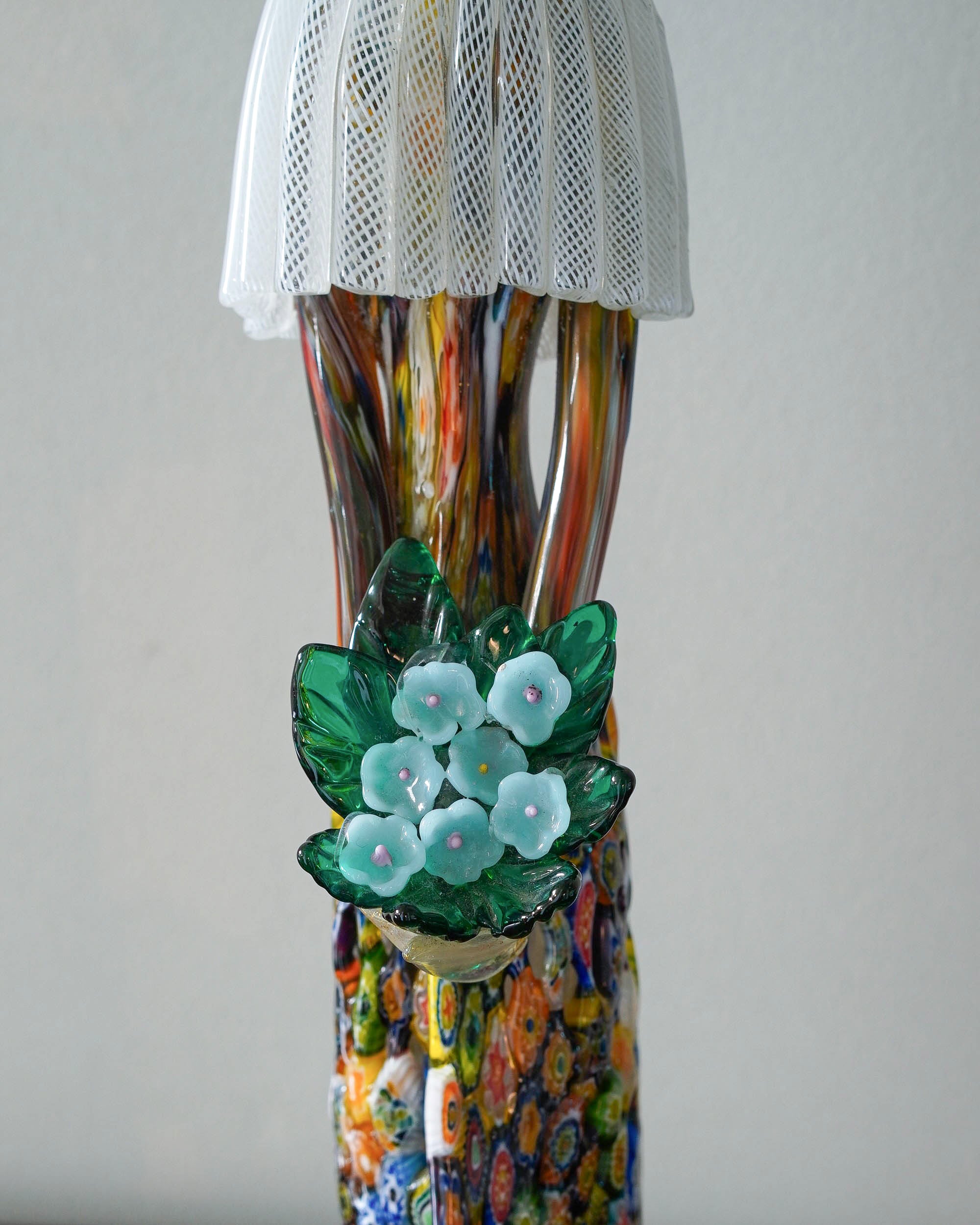 ムラーノガラス（ベネチアングラス）〈オブジェ／置物〉ペア人形「未来