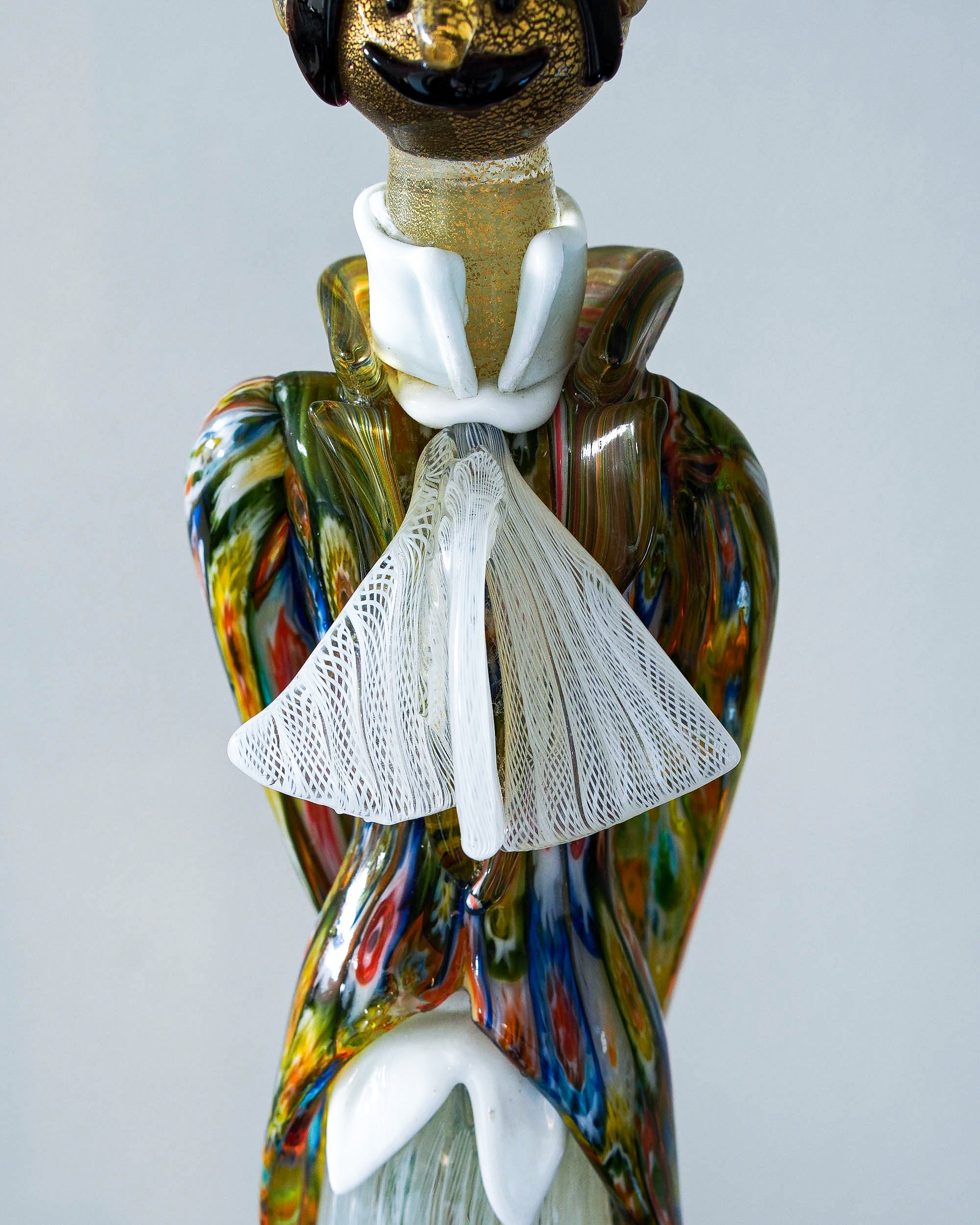 MURANOムラーノベネチアドールペアベネチアンガラス置物人形 594