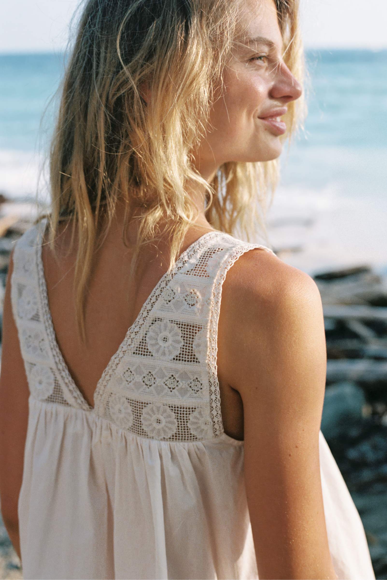 The Lidia Blouse | Pearl Embroider – Christy Dawn