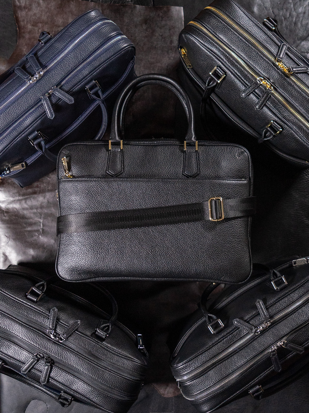 エメリーⅡ2way ダブルブリーフケース | ビジネスバッグ（革