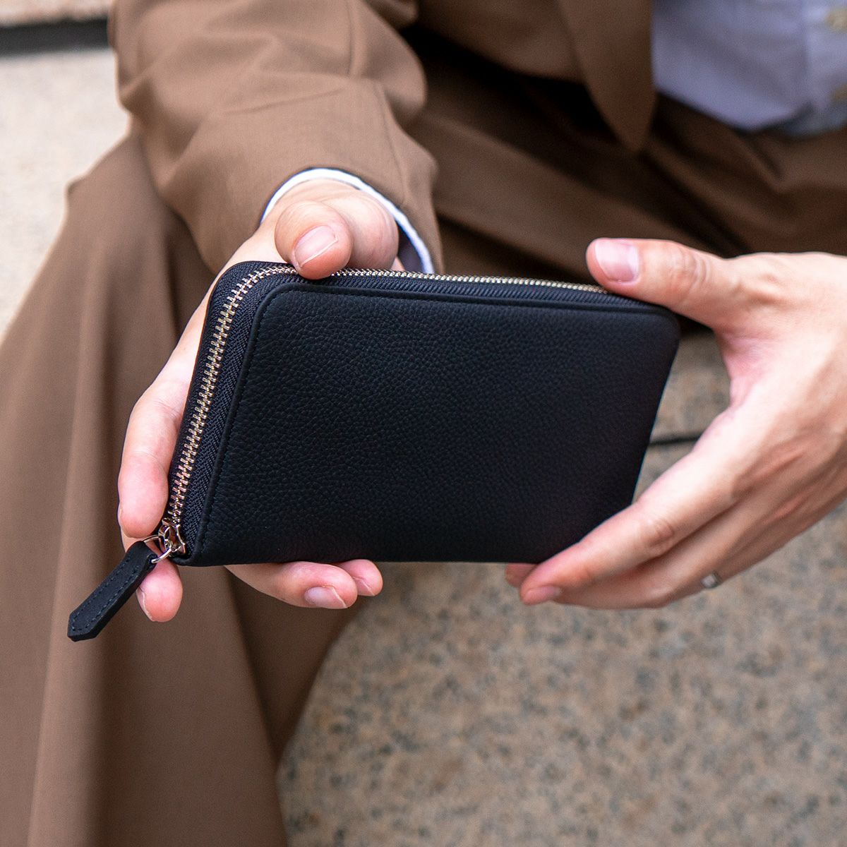 フレンチカーフRFロングウォレット（ラウンドファスナー長財布） | 長