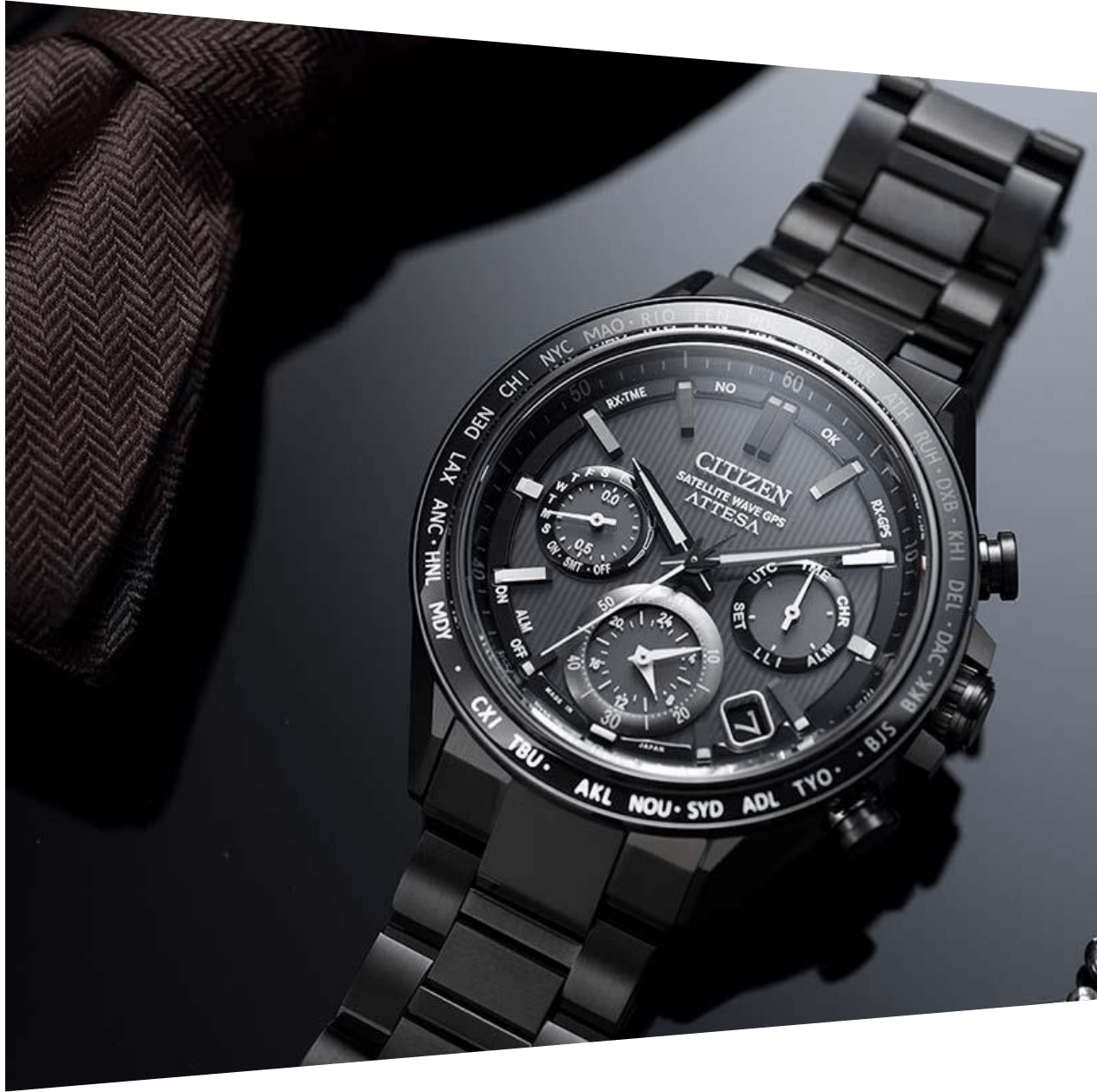 ブラックチタン™シリーズ｜【アテッサ / ATTESA】シチズン時計