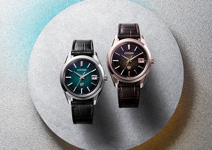 The CITIZEN』 「Iconic Nature Collection」 移ろいゆく自然の美しい