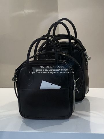 吉田カバン コムデギャルソン青山限定レザーミニバッグ ストラップ付