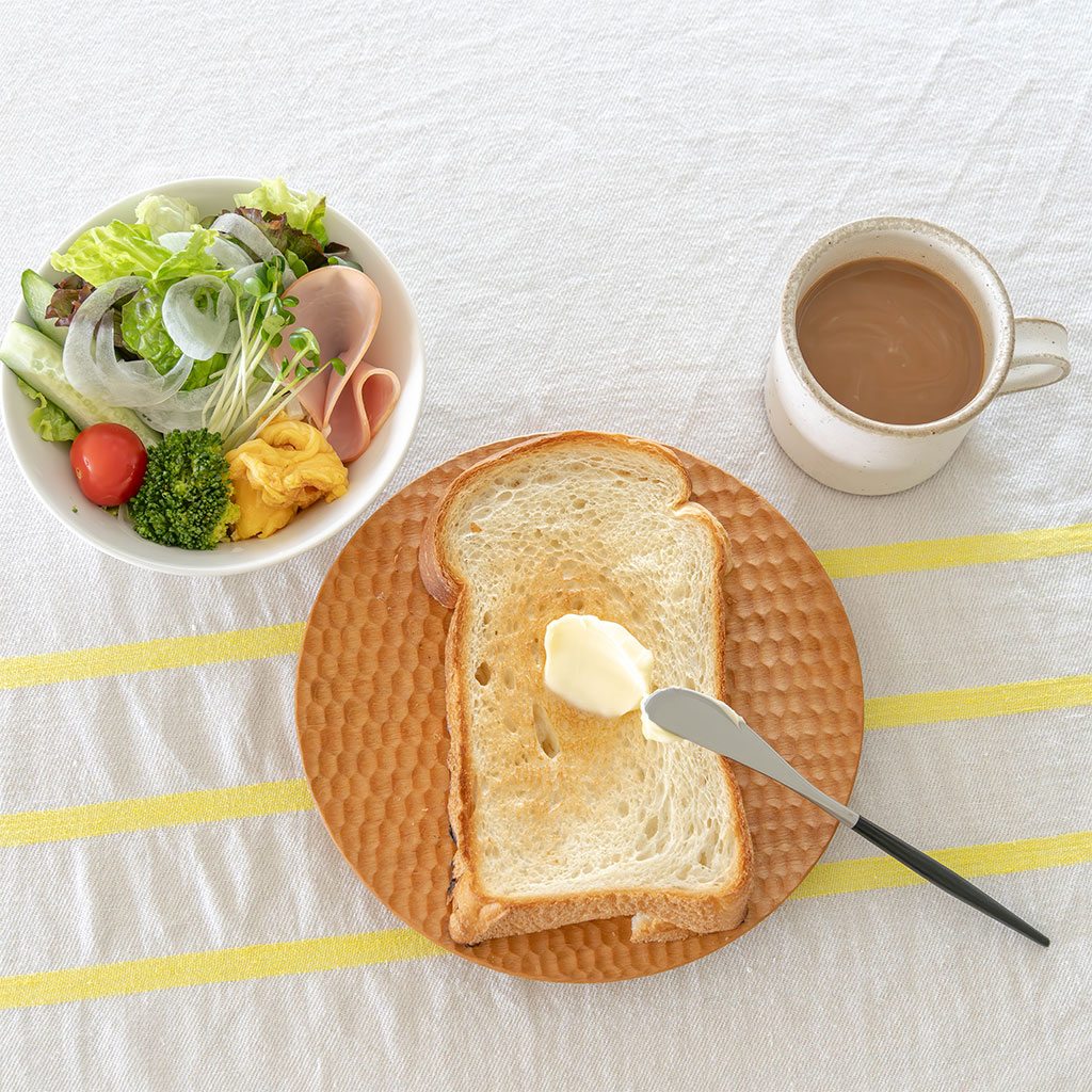 高塚和則｜さくらのパン皿（20cm） COMFOTA 北欧雑貨店