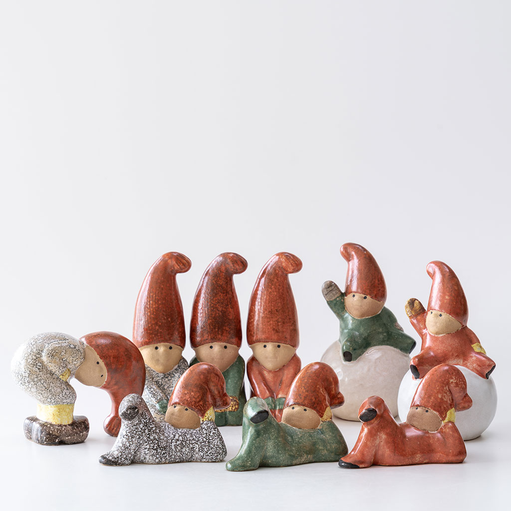 個別販売】Lisa Larson リサ・ラーソン｜CROUCHING TOMTE クラウチング