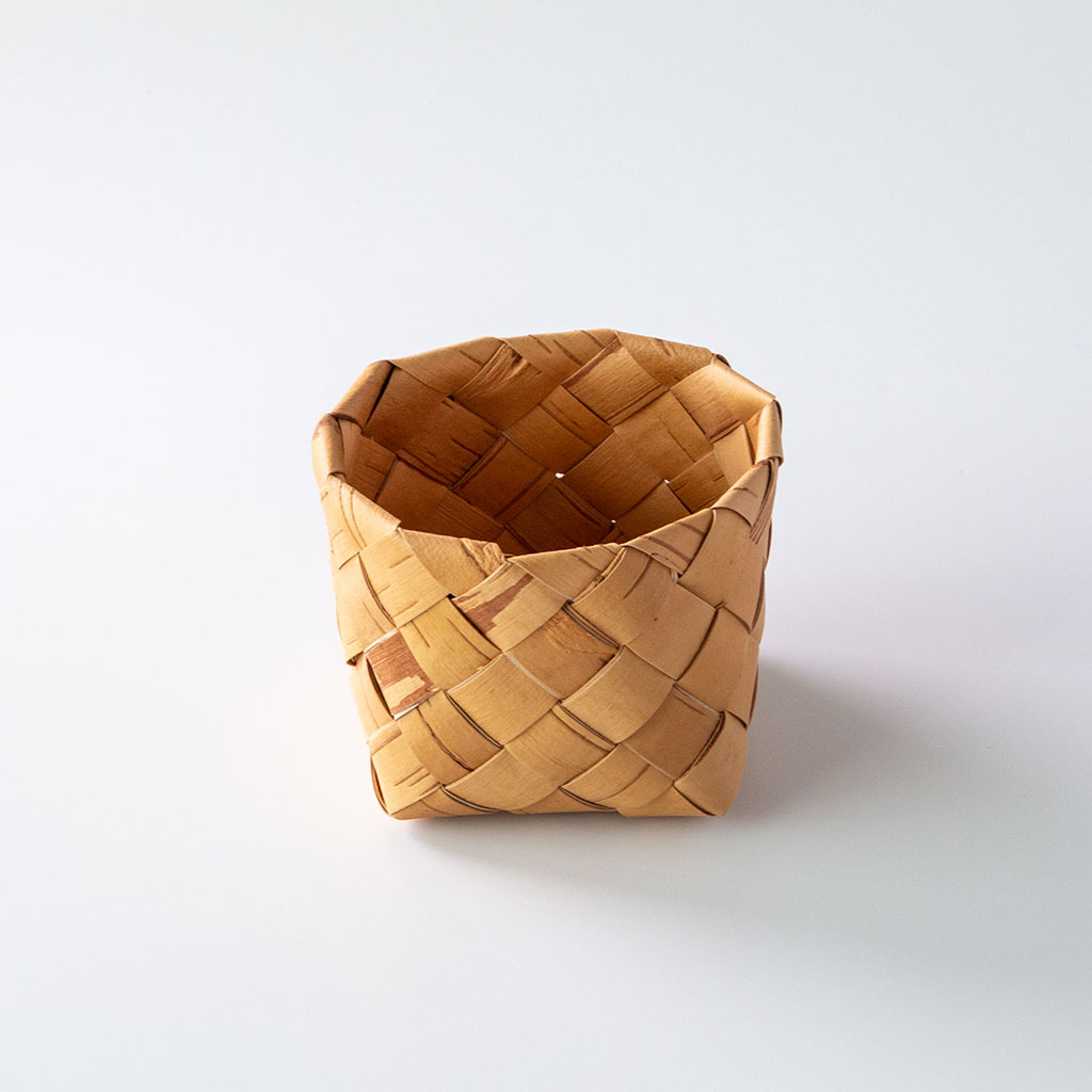 フィンランドの白樺かご/まる/ミニ COMFOTA 北欧雑貨店