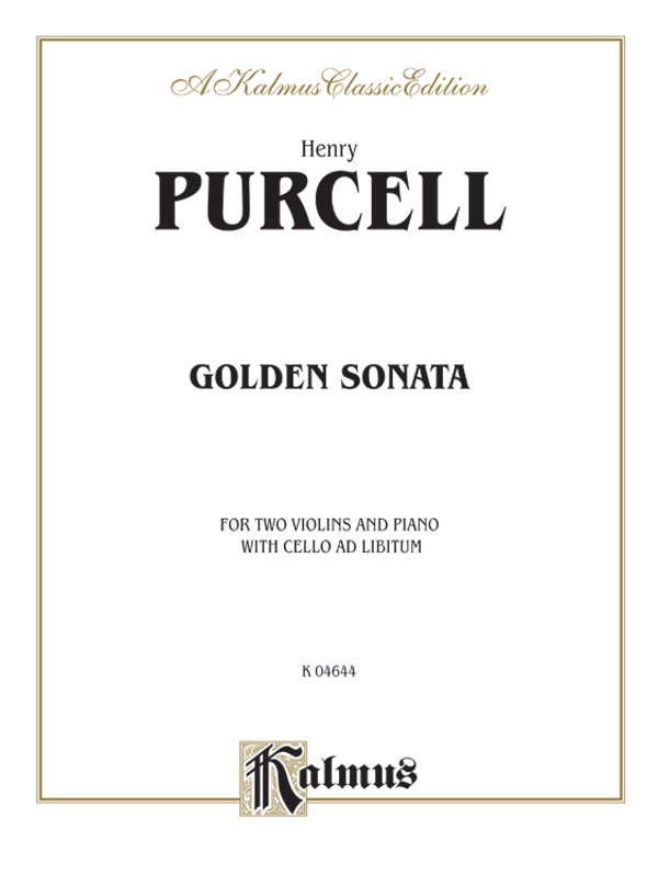 Golden Sonata: Violin Book: Henry Purcell | Sheet Music