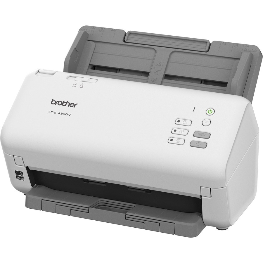 Brother ADS-4300N Sheetfed Scanner - 600 x 600 dpi Optical - 48