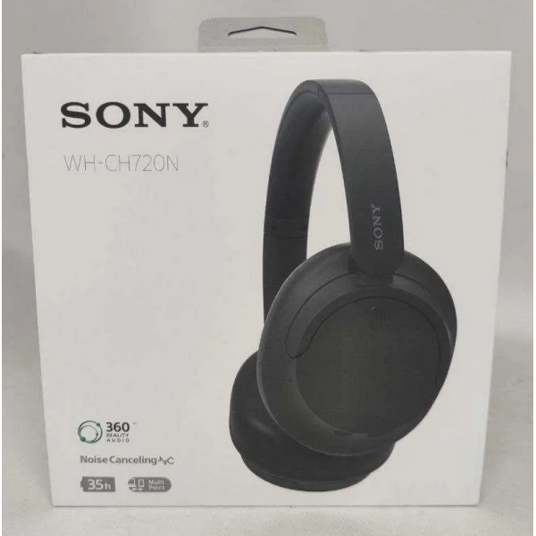 Навушники із мікрофоном Sony WH-CH720N Black купити в інтернет