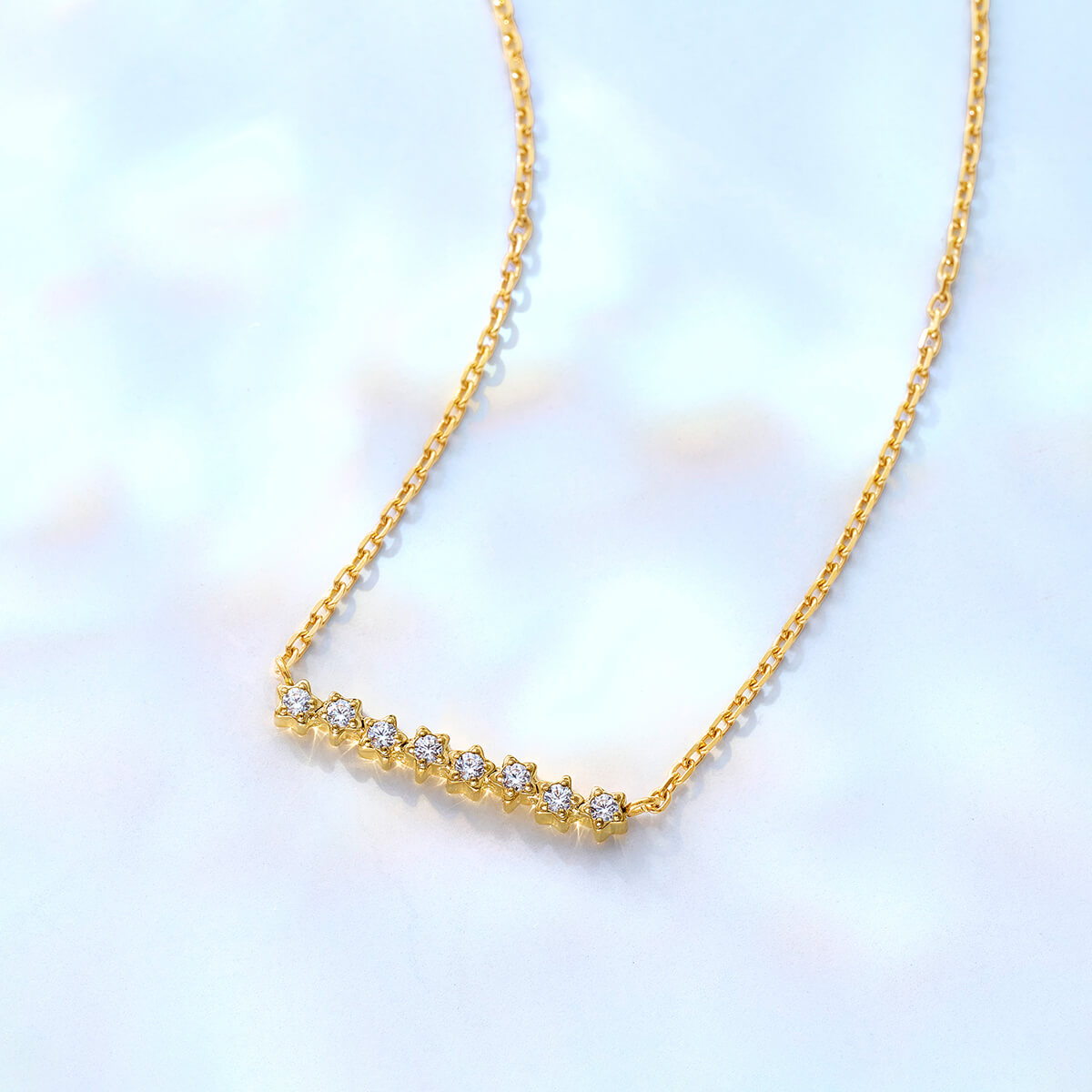 直営店限定】Lierrey プチスターネックレス（レディース／長さ：40cm