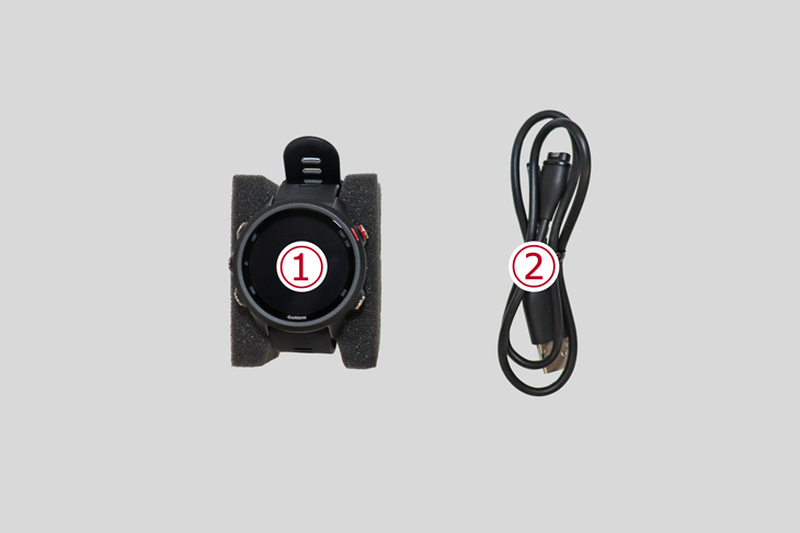 Garmin GPSランニングウォッチ ForeAthlete 245 music ブラック