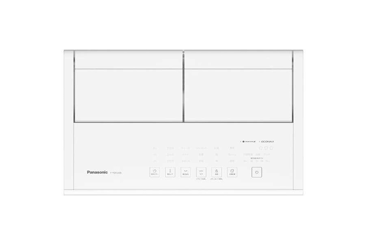 Panasonic エコ・ハイブリッド方式 衣類乾燥除湿機 F-YEX120B-W