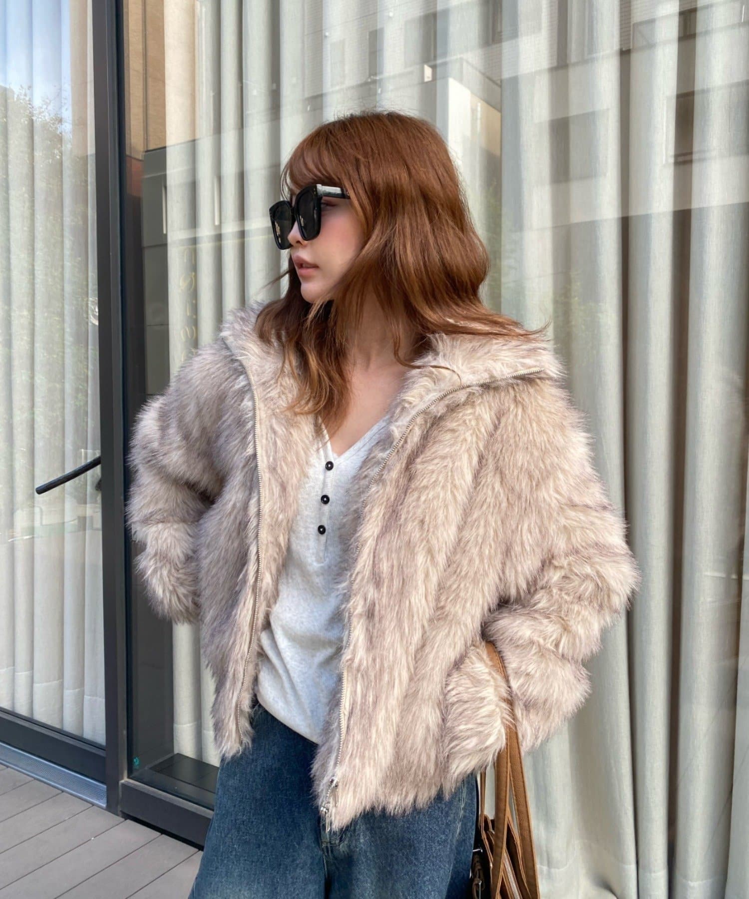 2サイズ展開】ダブルジップファーブルゾン / 軽量 アウター | RAY