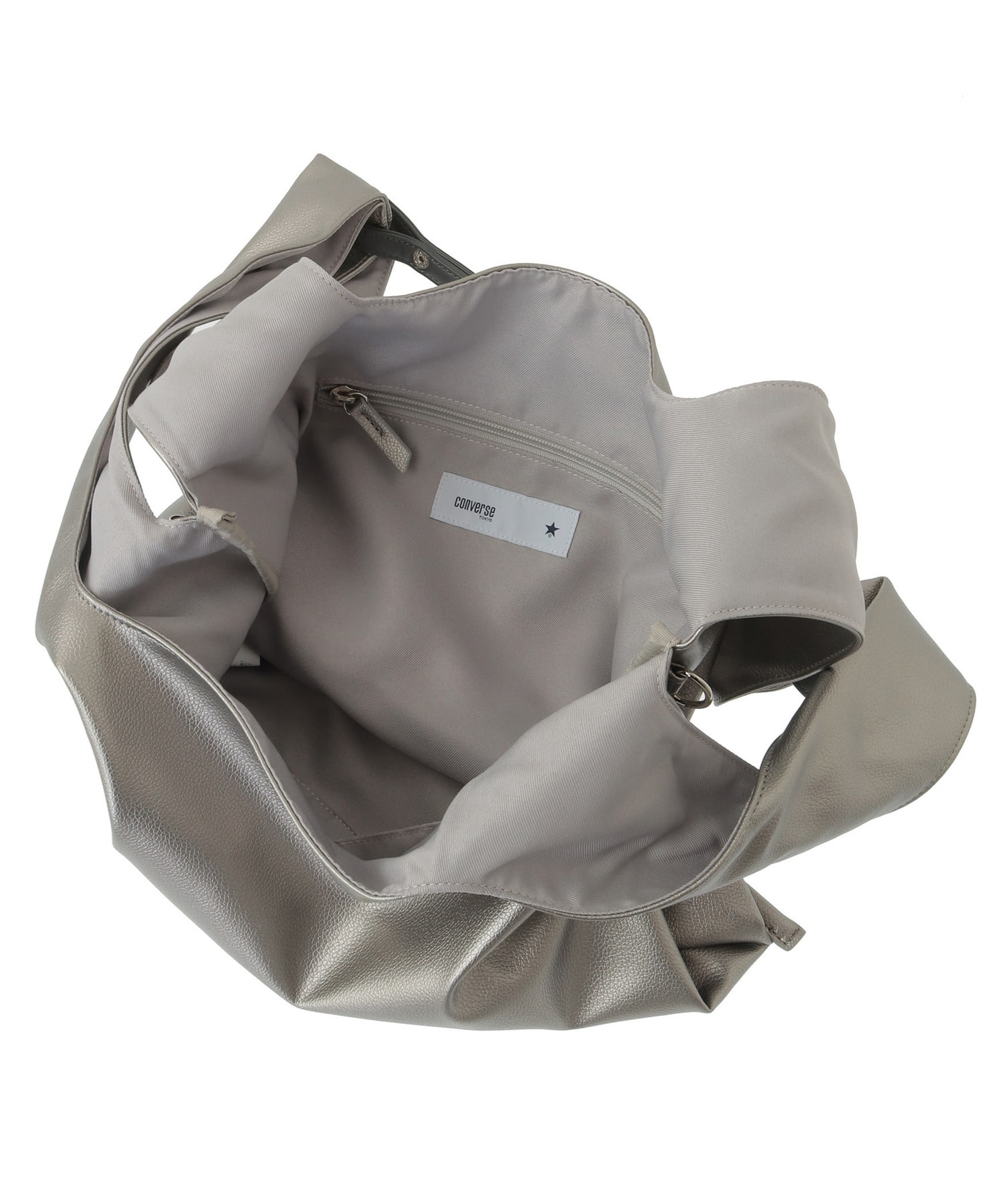 2WAY LONG HANDLE METALLIC TOTE BAG｜CONVERSE TOKYO (コンバース