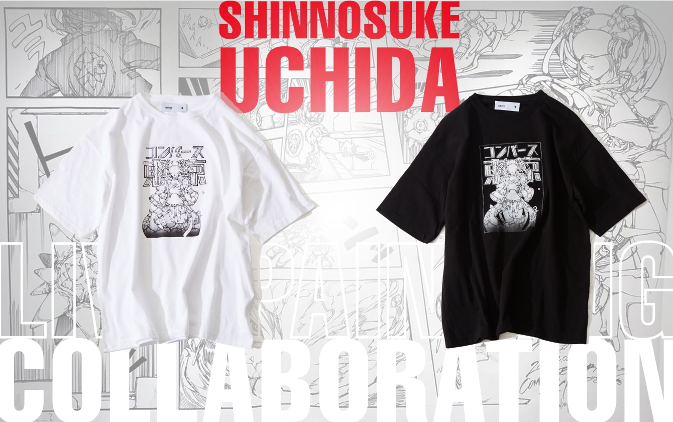 SHINNOSUKE UCHIDA/内田慎之介 】GRAPHIC PRINT TEE｜CONVERSE TOKYO