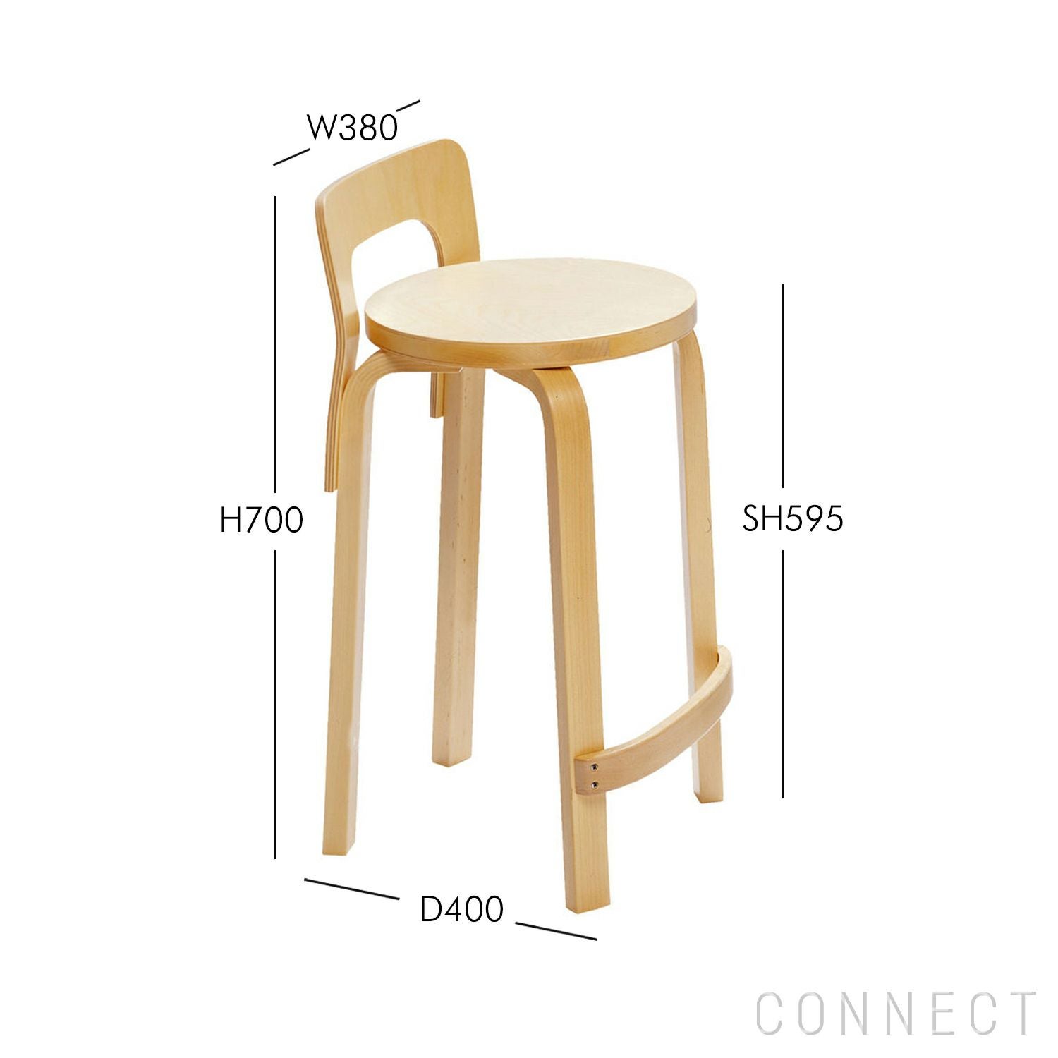 Artek（アルテック） K65 ハイチェア 正規販売店 | 北欧インテリア CONNECT