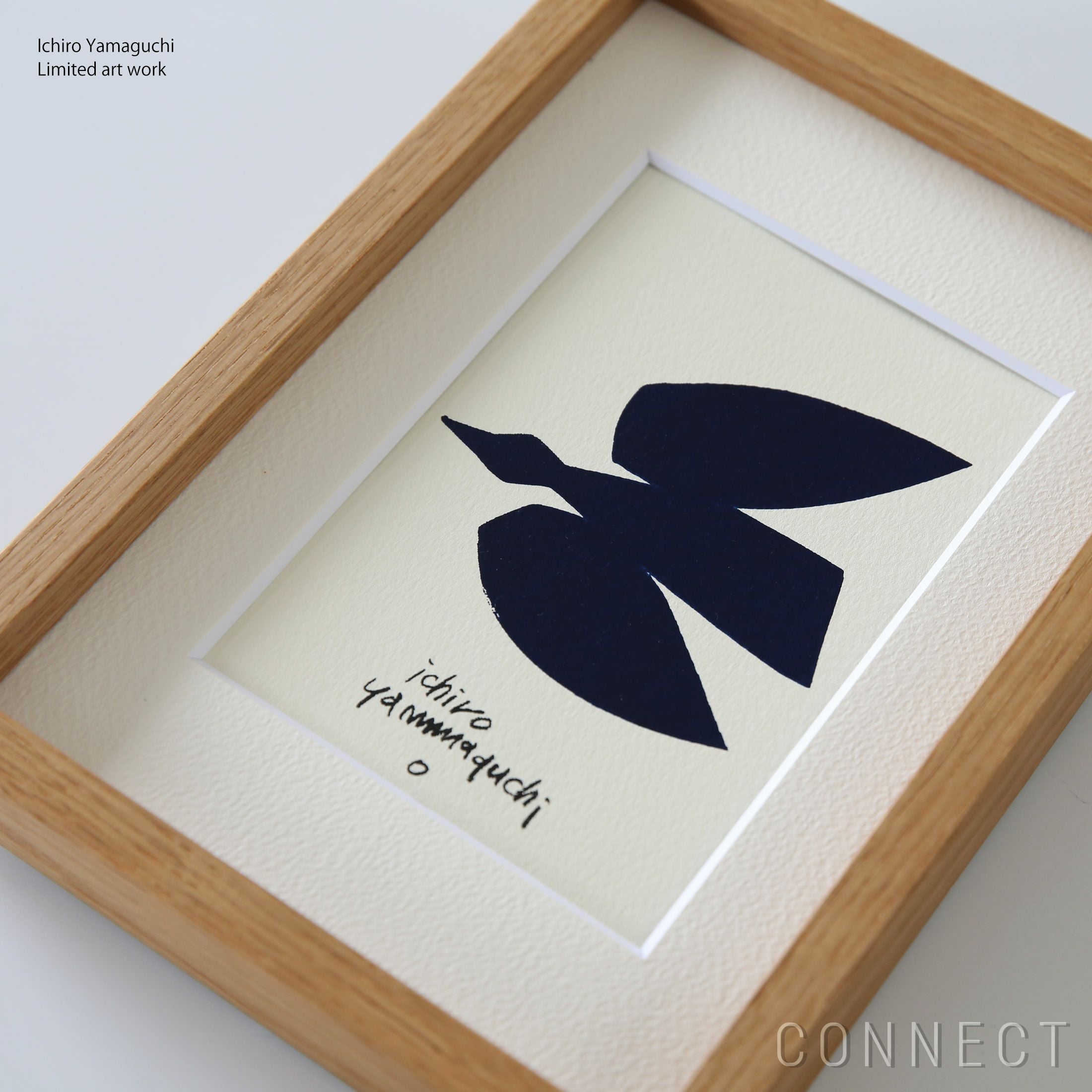 販売終了］【 数量限定 】山口一郎 シルクスクリーン 「Blue Bird