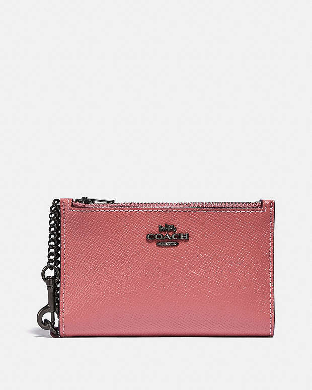 公式】COACH – コーチ | ジップ チェーン カード ケース カラーブロック