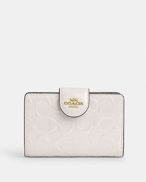 公式】コーチアウトレット | ミディアム コーナー ジップ ウォレット