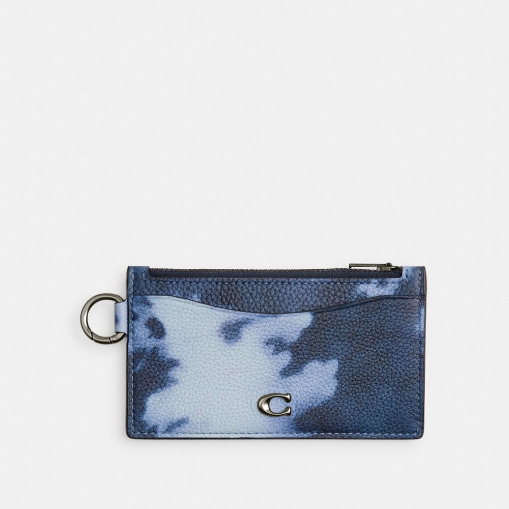 COACH® Outlet | Zip Card Case With Tie Dye Print