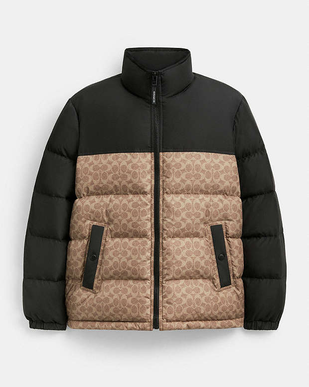 公式】コーチアウトレット | シグネチャー ダウン ジャケット