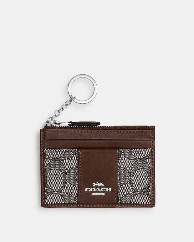 公式】コーチアウトレット | ミニ スキニー ID ケース・シグネチャー