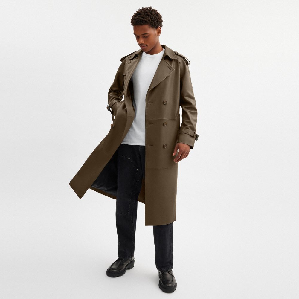 公式】COACH – コーチ | レザー トレンチ コート