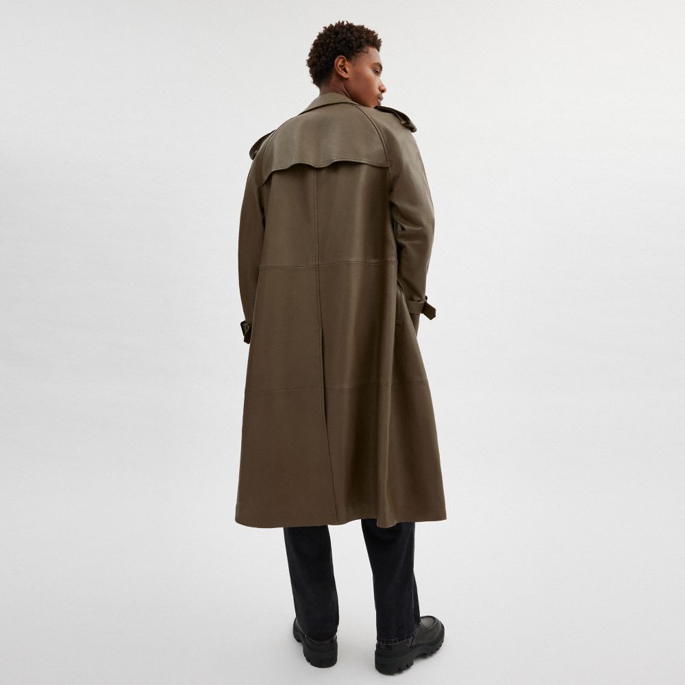 公式】COACH – コーチ | レザー トレンチ コート