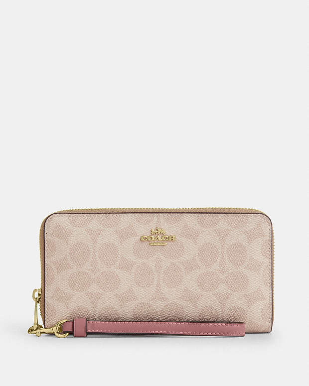公式】コーチアウトレット | ロング ジップ アラウンド ウォレット