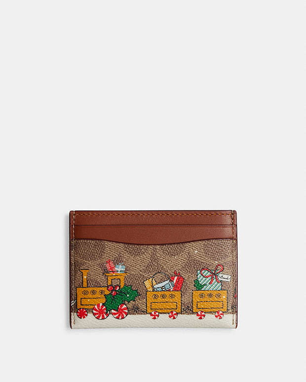 公式】COACH – コーチ | ホリデー エッセンシャル カード ケース