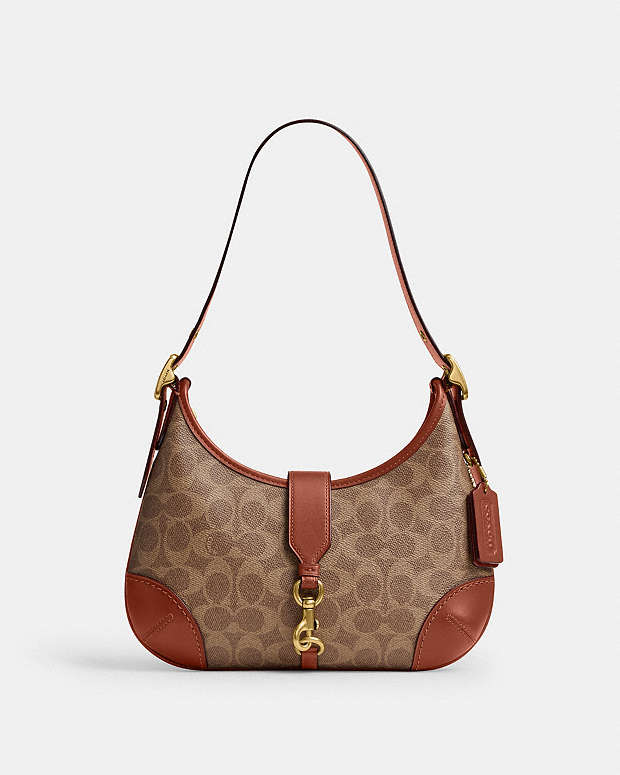 公式】COACH – コーチ | ハンプトンズ ホーボー・シグネチャー キャンバス