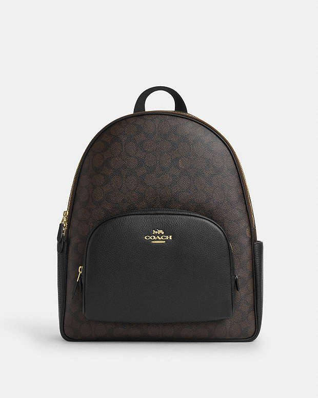 公式】コーチアウトレット | ラージ コート バックパック