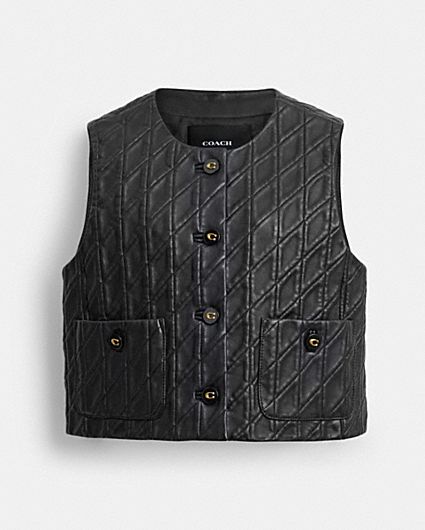 公式】コーチアウトレット | リバーシブル シアリング ベスト