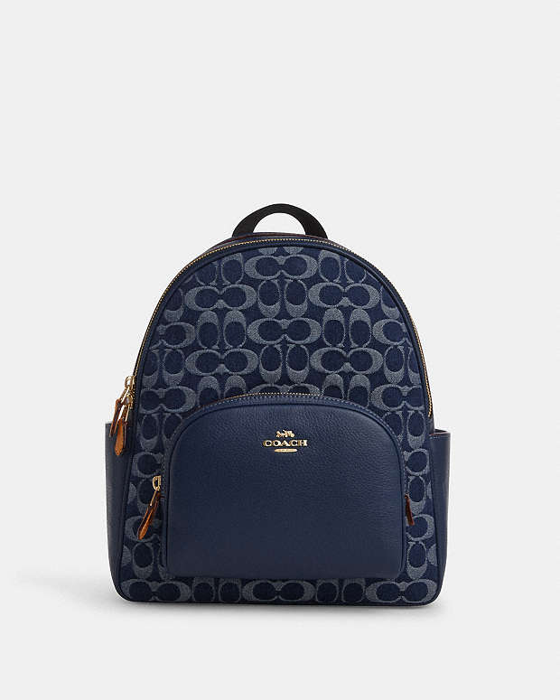 コーチ COACH カーゴ CAT43 SV/Blue リュック 青 ブルー COACH｜【公式
