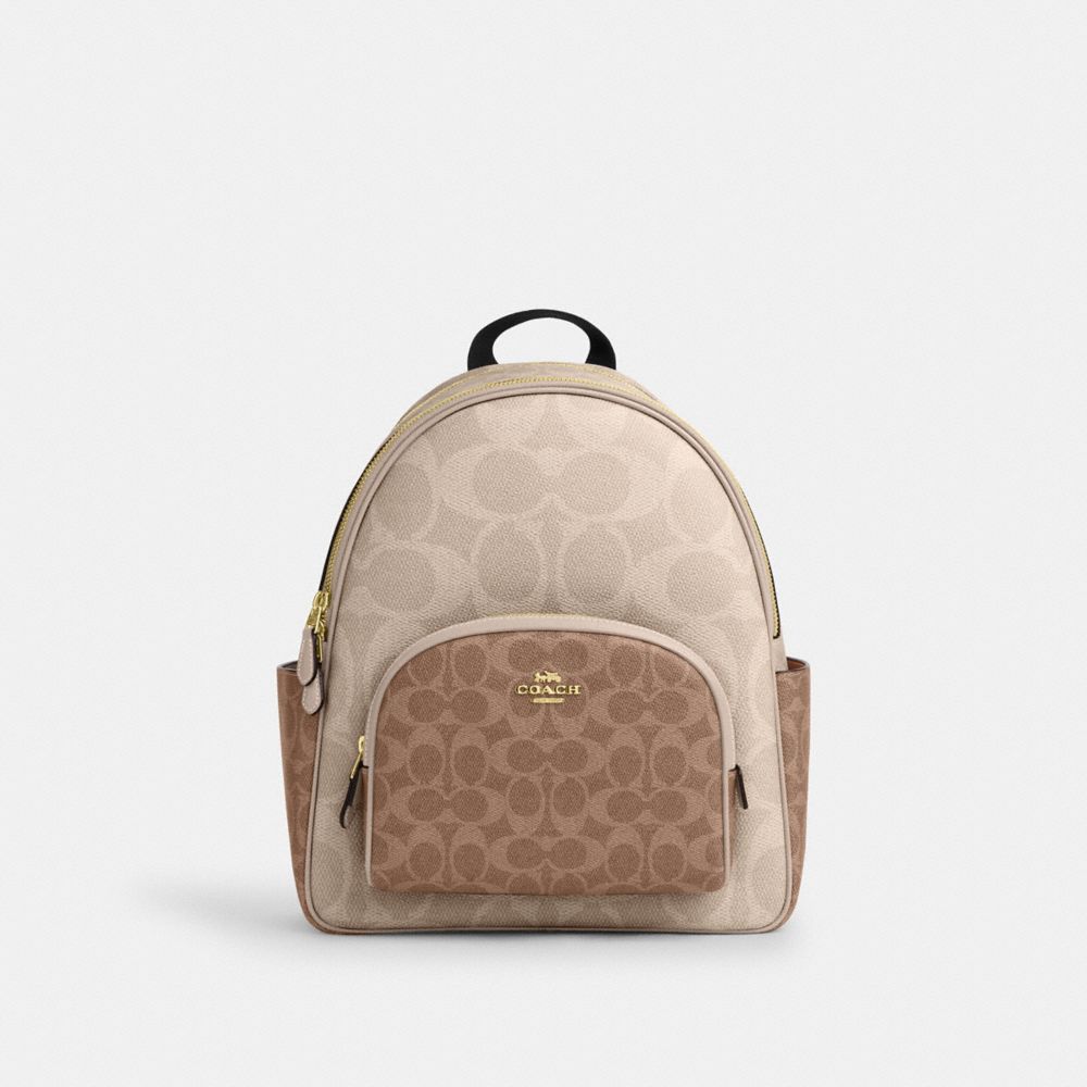 COACH® Outlet | Court Backpack In Signature Canvas
