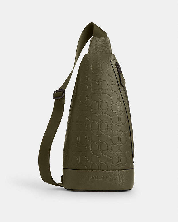 公式】コーチアウトレット | ドミニク スリング パック・シグネチャー