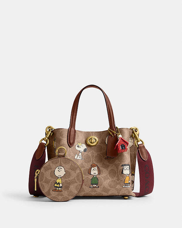 公式】COACH – コーチ | 【COACH X PEANUTS】ウィロウ トート バッグ