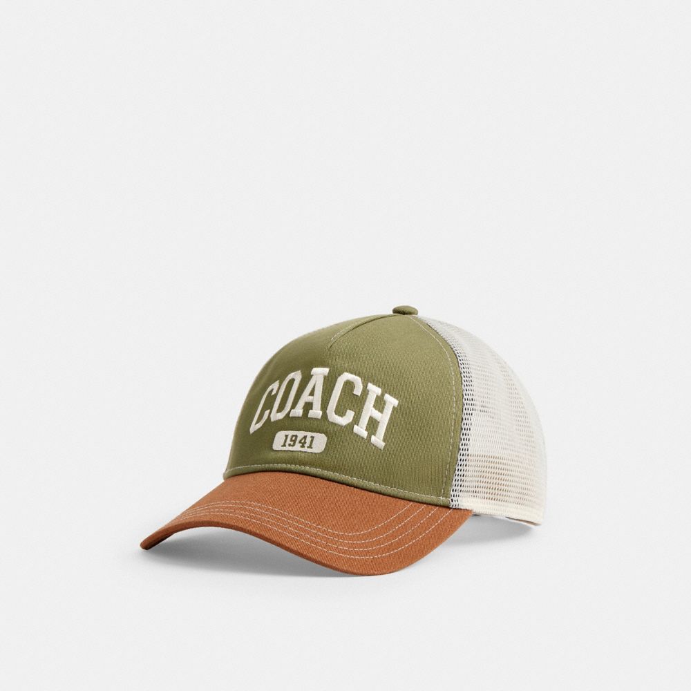 COACH® Outlet | Coach 1941 Varsity Trucker Hat