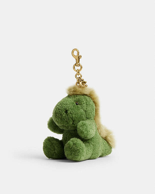 COACH® PT | Little Rexy Bag Charm In Shearling