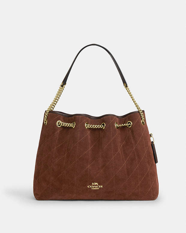 COACH® HU | Evelyn Shoulder Bag With Quilting