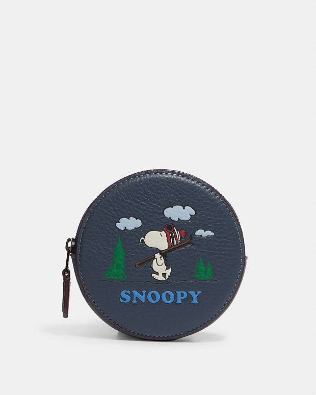 公式】コーチアウトレット | 【COACH X PEANUTS】ラウンド コイン